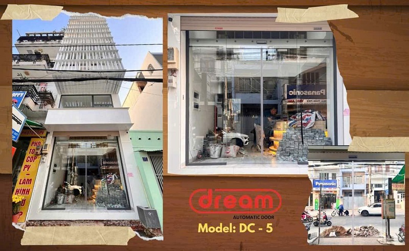 cửa lùa tự động