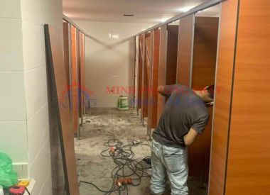 VÁCH NGĂN VỆ SINH COMPACT HPL TẠI KHU CÔNG NGHIỆP NHƠN TRẠCH 1 2,3,4,5,6 ĐỒNG NAI