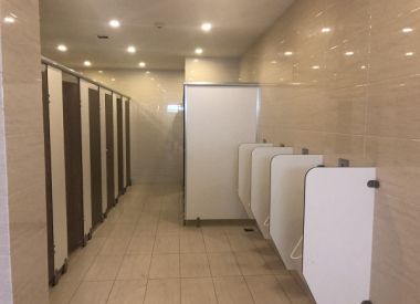 chuyên thi công vách ngăn vệ sinh Compact HPL loại 1 giả rẻ hiện nay tại Bình Phước